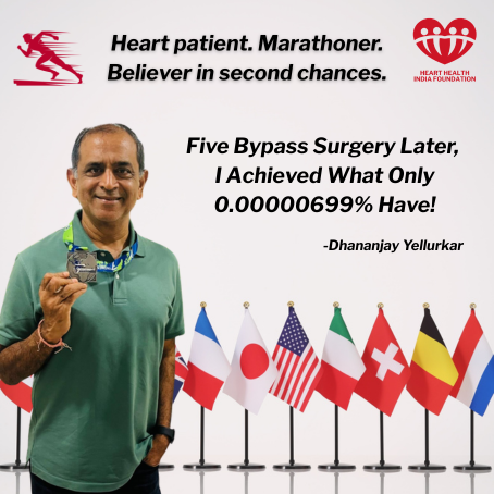 Five Bypass Surgery Later, He Achieved What Only 0.00000699% Have!
