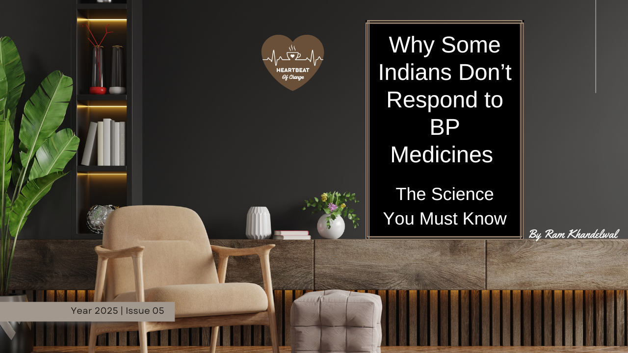 Why Some Indians Don’t Respond to BP Medicines – The Science You Must Know