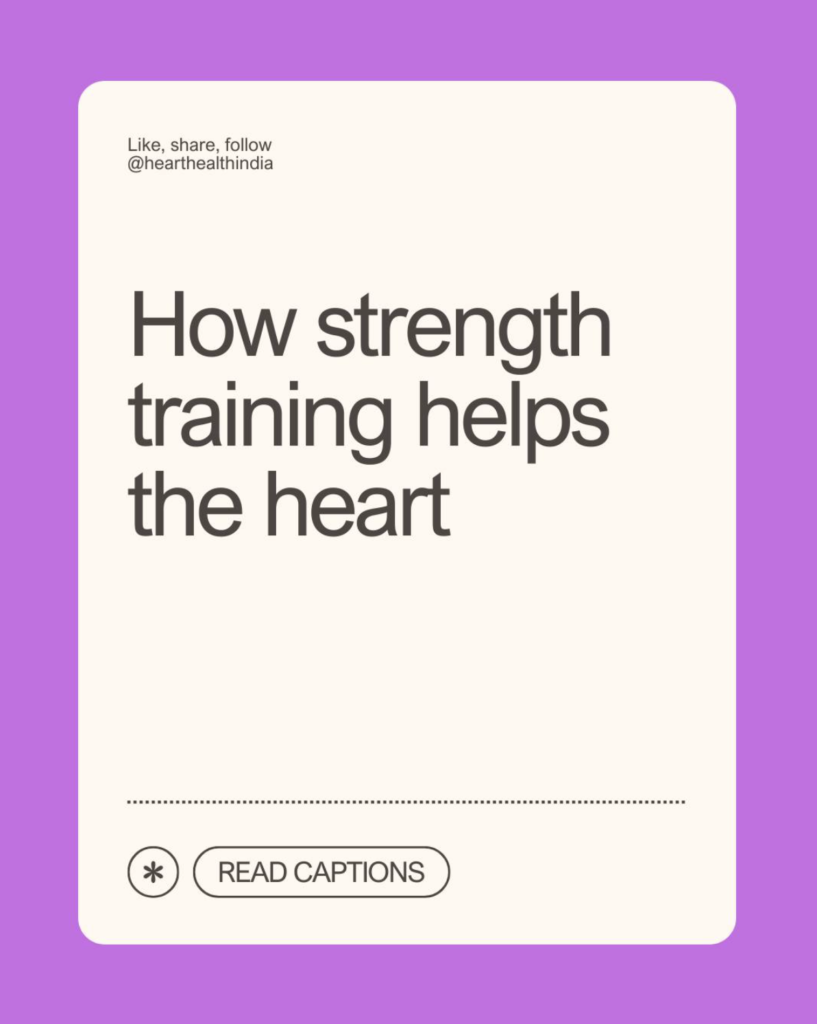 How strength training helps the heart