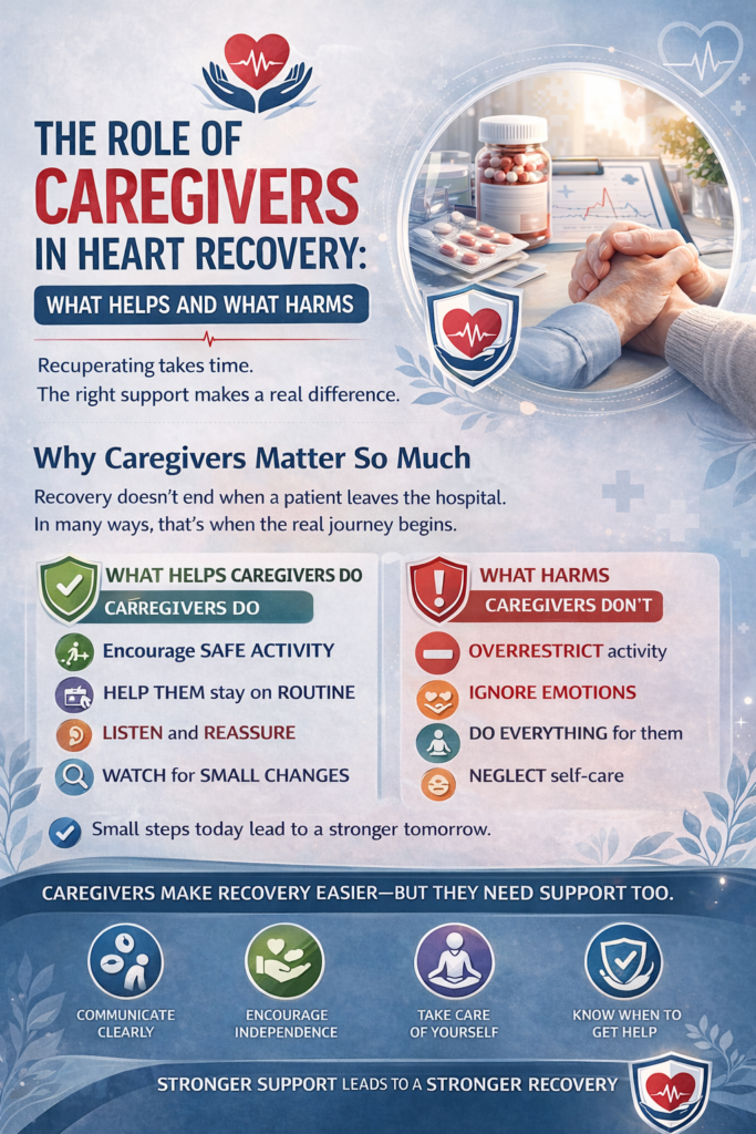 The Role of Caregivers in Heart Recovery: What Helps and What Harms