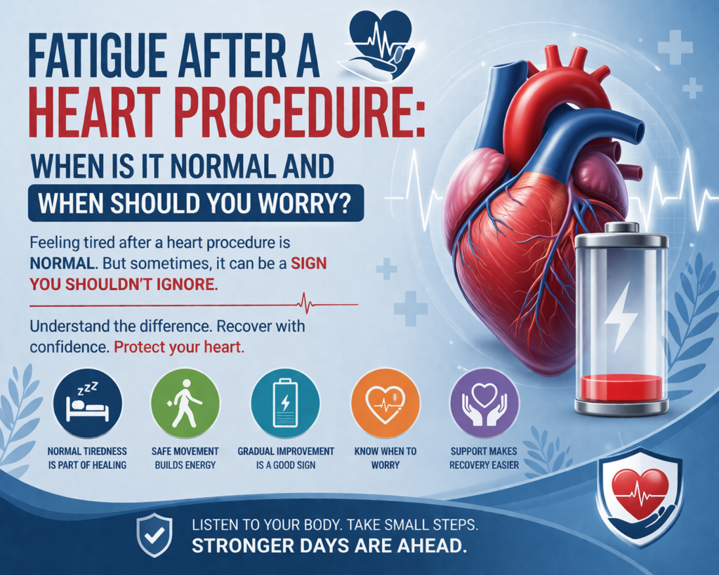 Fatigue After a Heart Procedure: When Is It Normal and When Should You Worry?