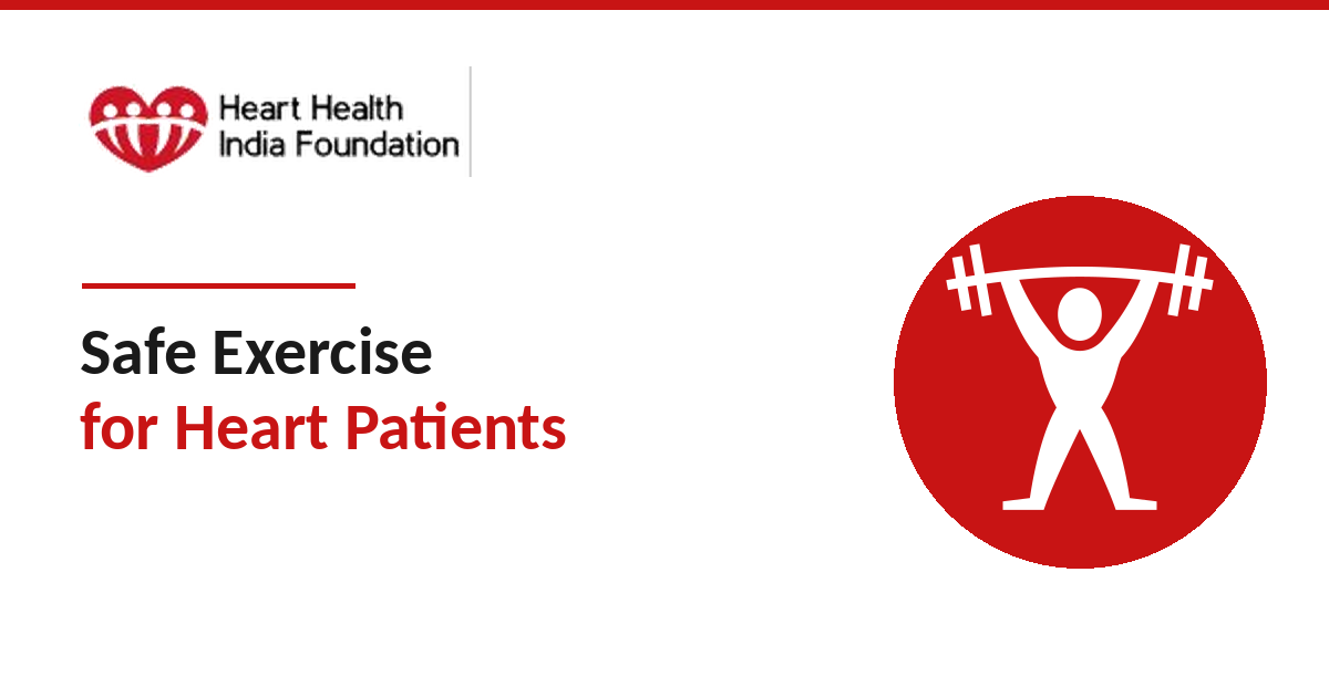 Safe exercise for heart patients