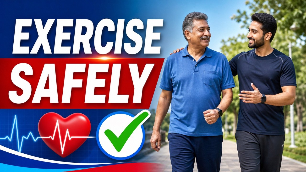 Safe progressive fitness routine for heart health