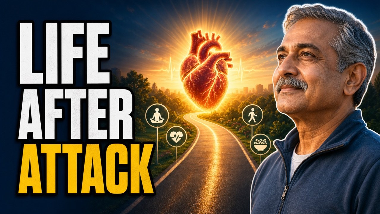 Indian heart-attack survivor on a hopeful recovery road