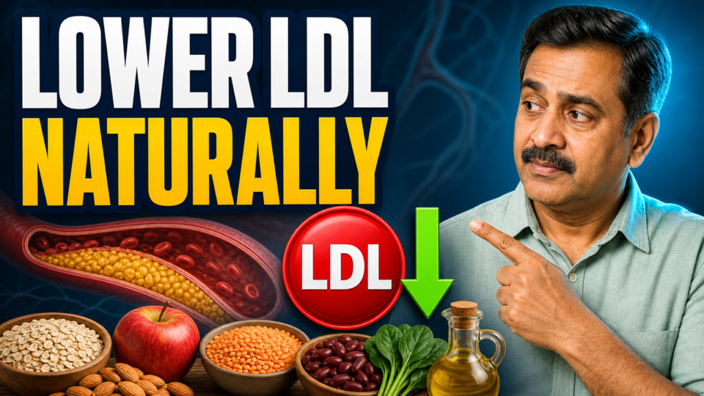 Lower LDL cholesterol naturally with heart-healthy foods and lifestyle changes