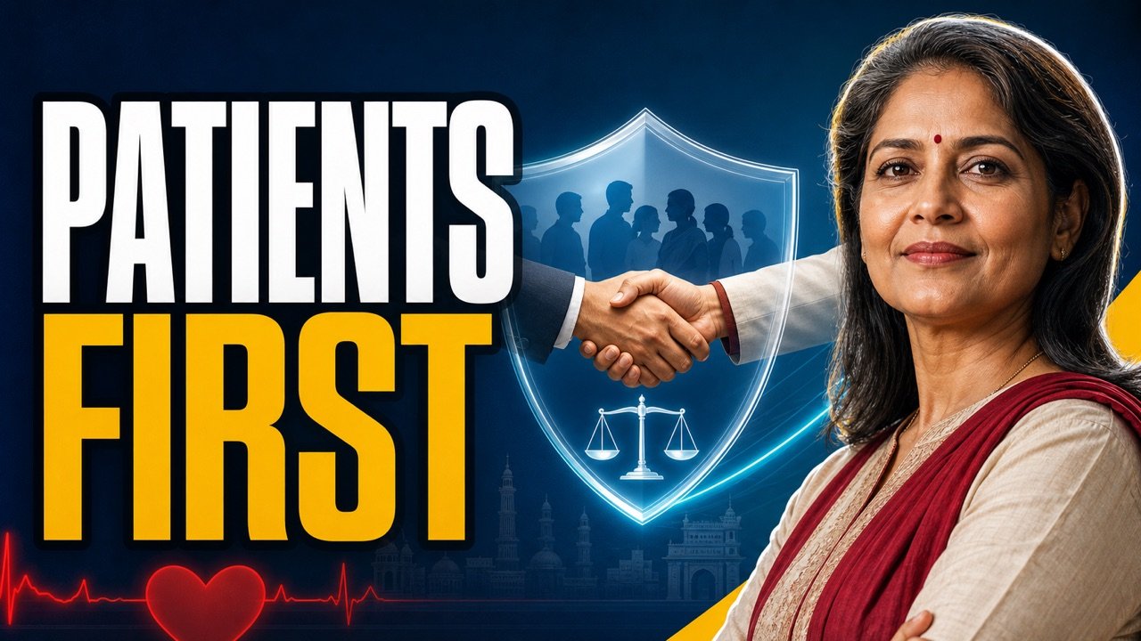 Indian patient advocate representing ethical patient engagement
